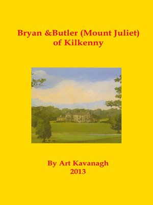cover image of Bryan & Butler (Mount Juliet) of Kilkenny